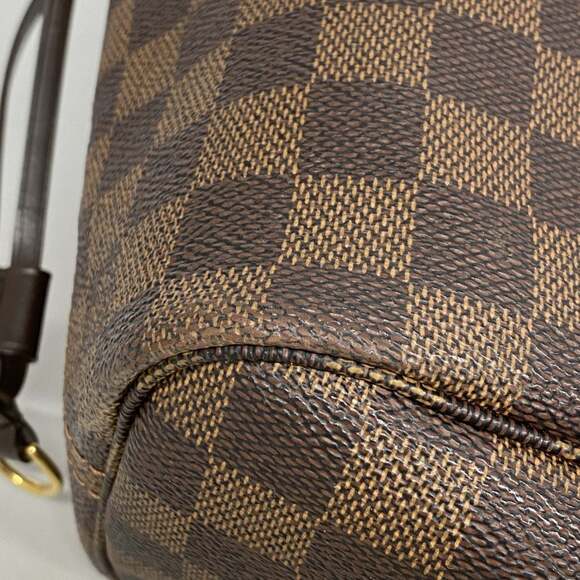 LOUIS VUITTON Brown Damier Neverfull PM Tote Bag - Picture 8 of 12
